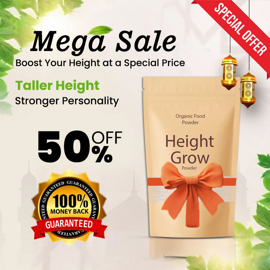 Organic Height Grow Powder pack